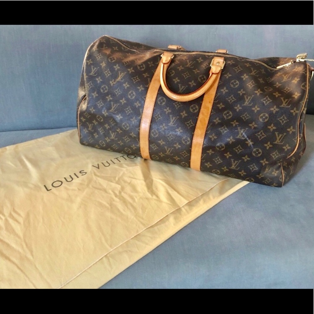 Authentic Louis Vuitton KEEPALL BANDOULIÈRE 60